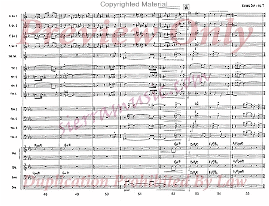 I Worship You Jazz Ensemble scores gallery preview page 8