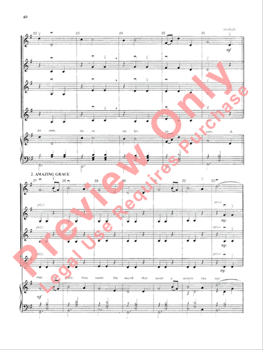 Highland/Etling Violin Quartet Series: Book 3 Small Ensemble scores gallery preview page 41