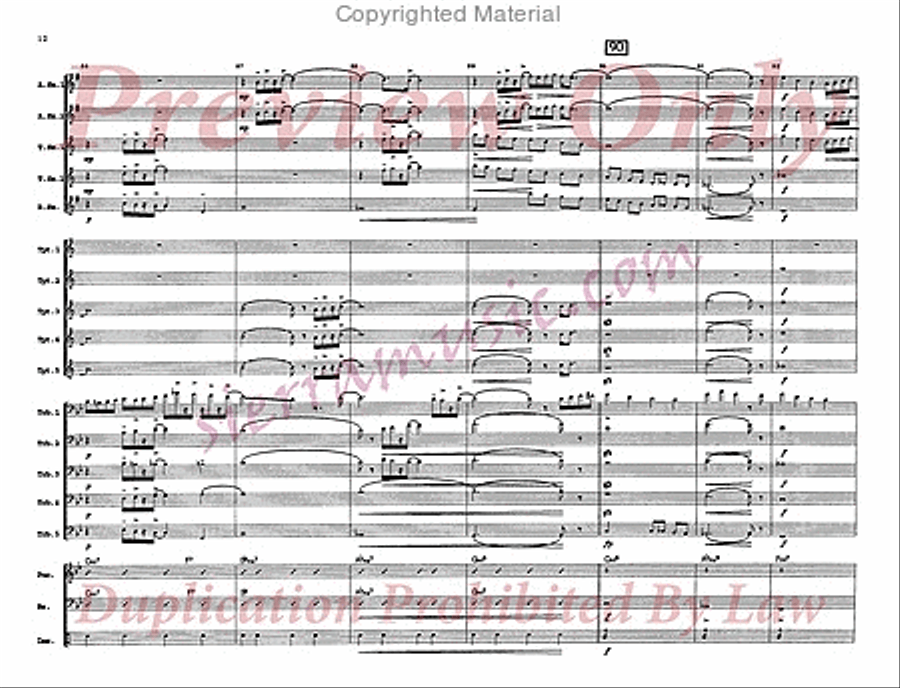 Alone Jazz Ensemble scores gallery preview page 13