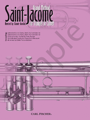 Book cover for Grand Method For Trumpet Or Cornet