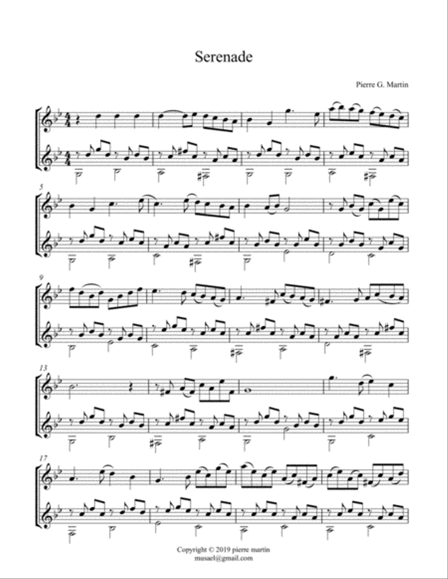 Serenade Flute scores gallery preview page 3