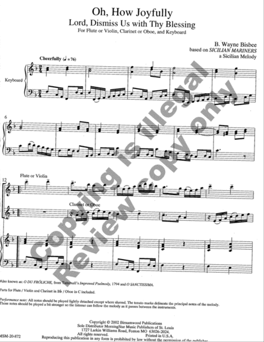 Two for Two Plus Keyboard Clarinet scores gallery preview page 11