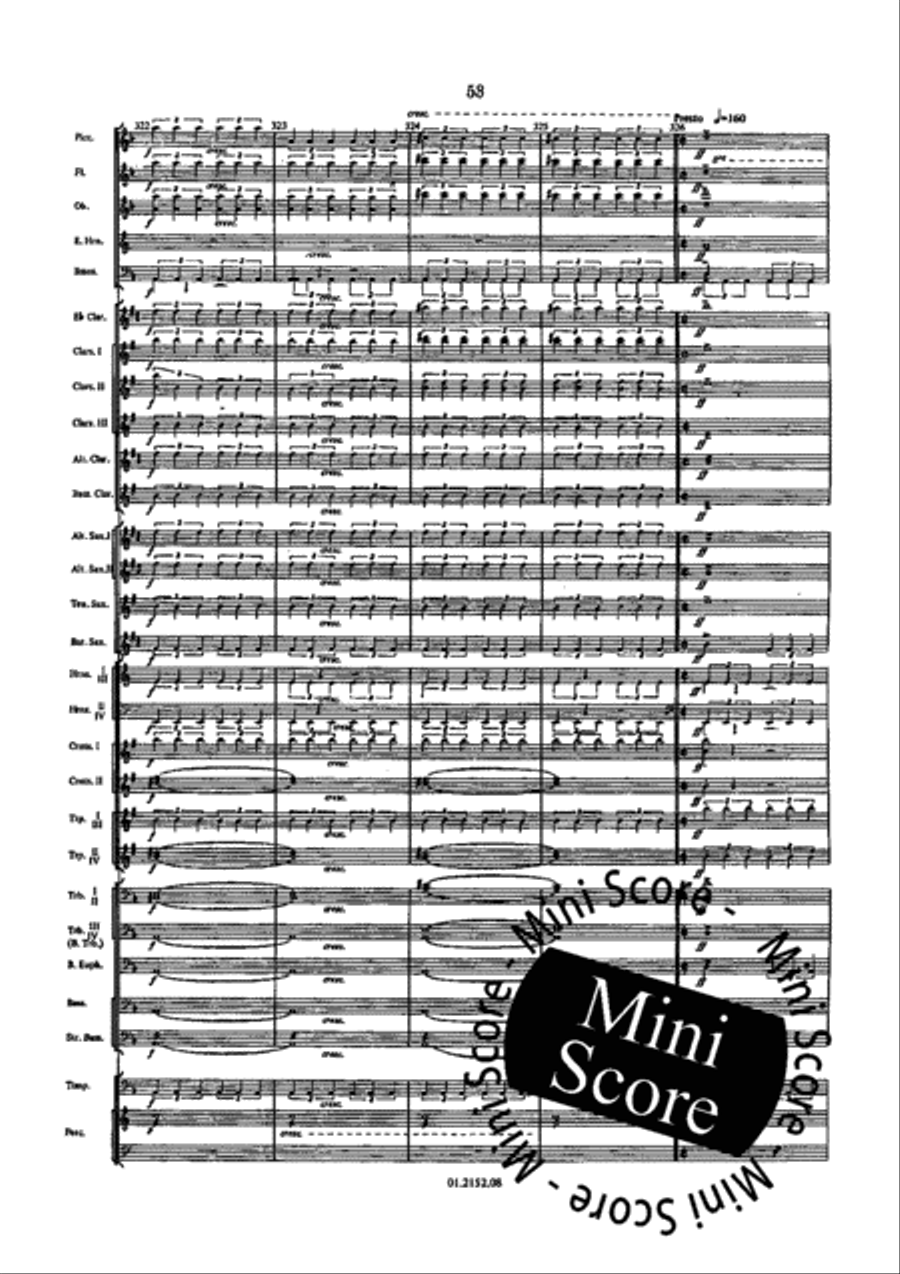 Le Roi D'Ys Concert Band scores gallery preview page 59