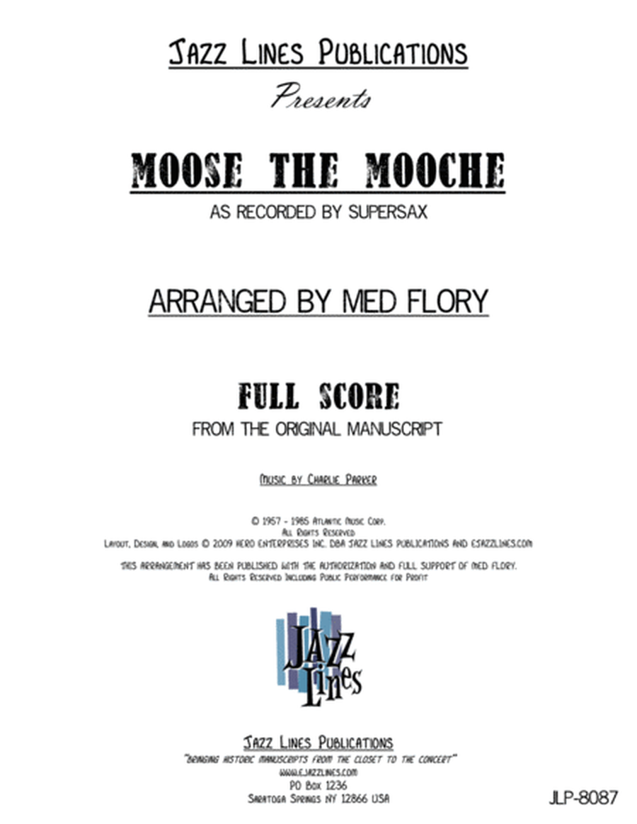 Moose The Mooche image number null