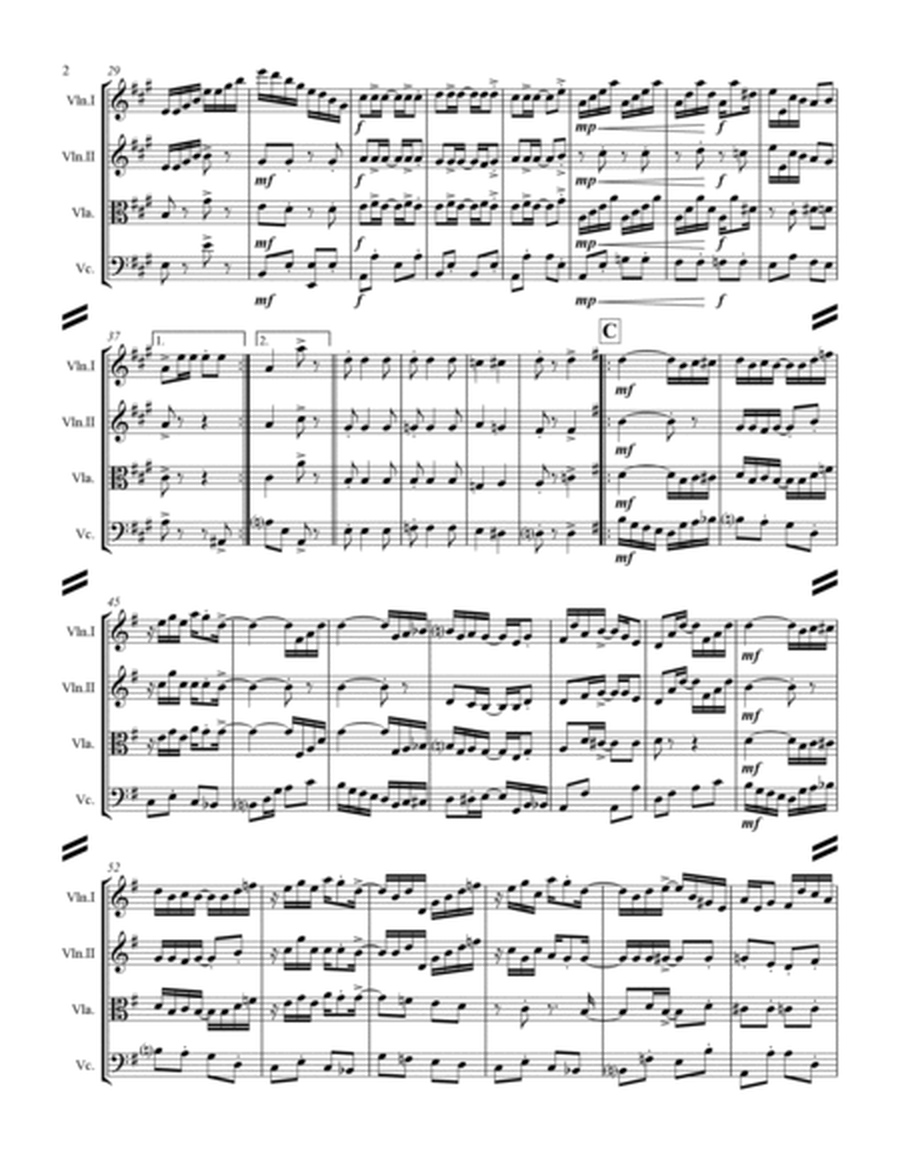 Joplin - “The Cascades” (for String Quartet) image number null