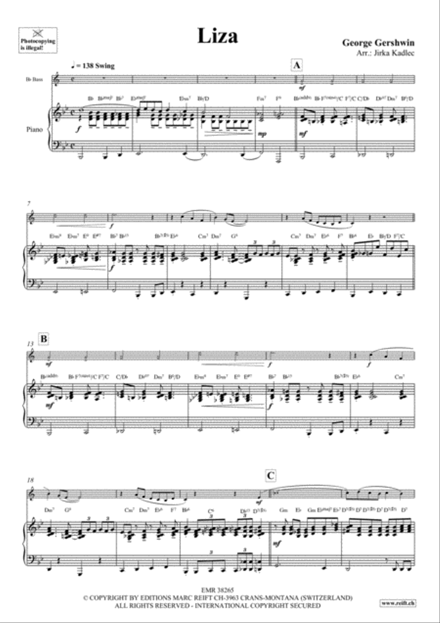 Liza Piano Accompaniment scores gallery preview page 4
