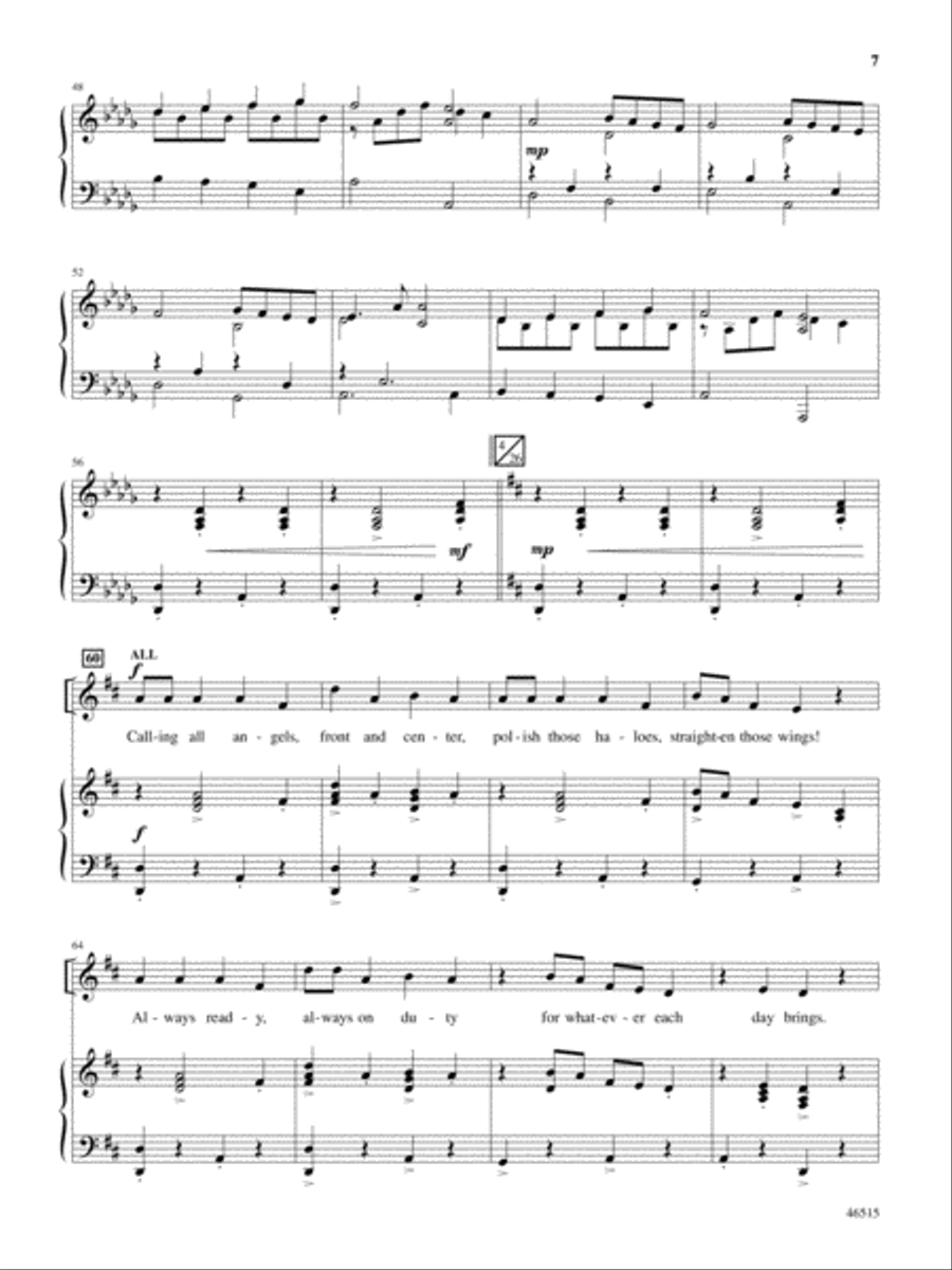 Out Standing in Their Field Choir scores gallery preview page 11