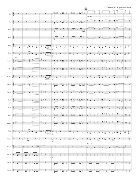 El Mapache for Concert Band (Full Score)