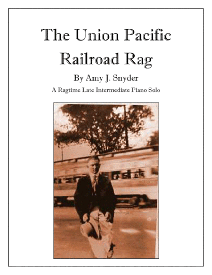 The Union Pacific Railroad Rag, piano solo Piano Solo scores gallery preview page 1