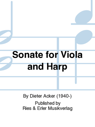 Sonate for Viola and Harp