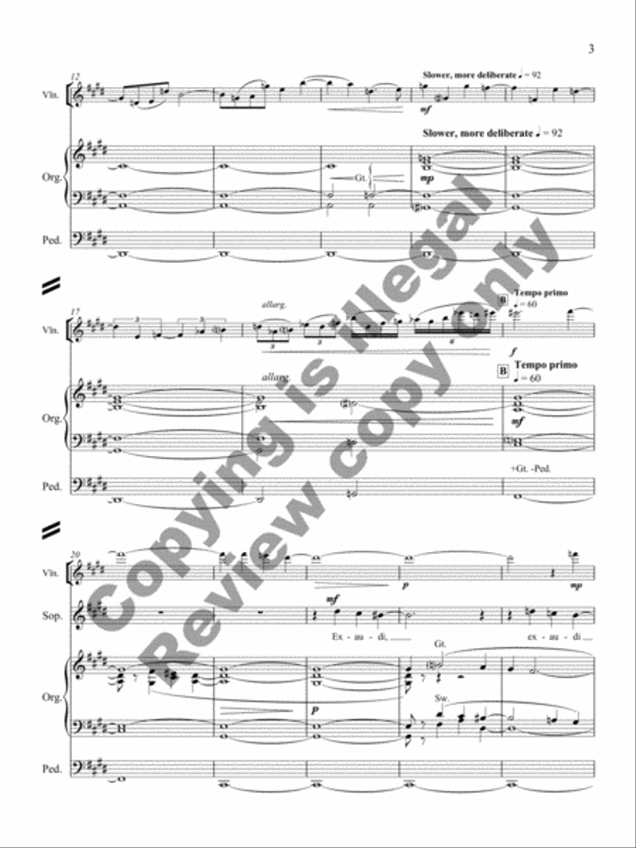 Requiem Songs String Orchestra scores gallery preview page 6