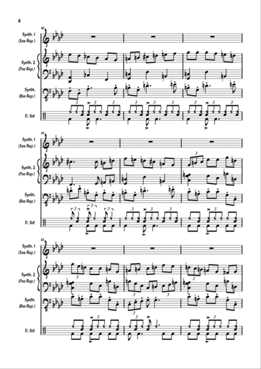 Chipjazz Chipjazz Jazz Ensemble scores gallery preview page 6
