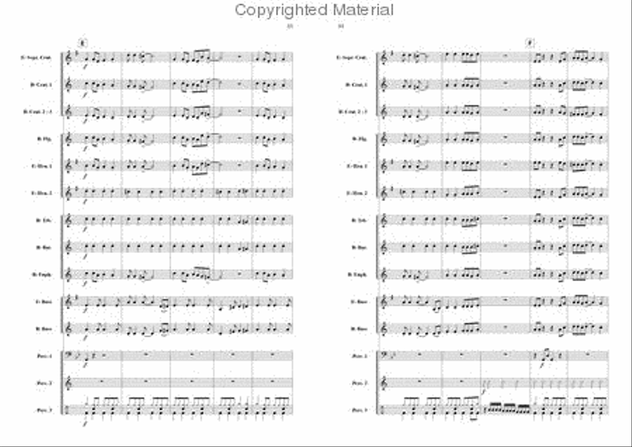 Olympic Dream Brass Band scores gallery preview page 17