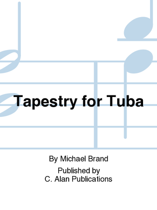 Book cover for Tapestry for Tuba