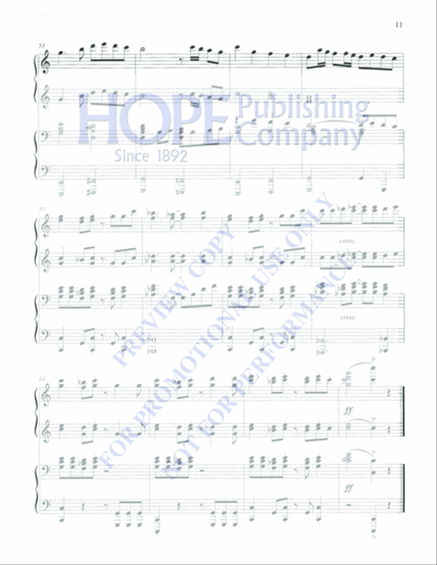 Contemporary Hymns and Songs II Piano Accompaniment scores gallery preview page 15