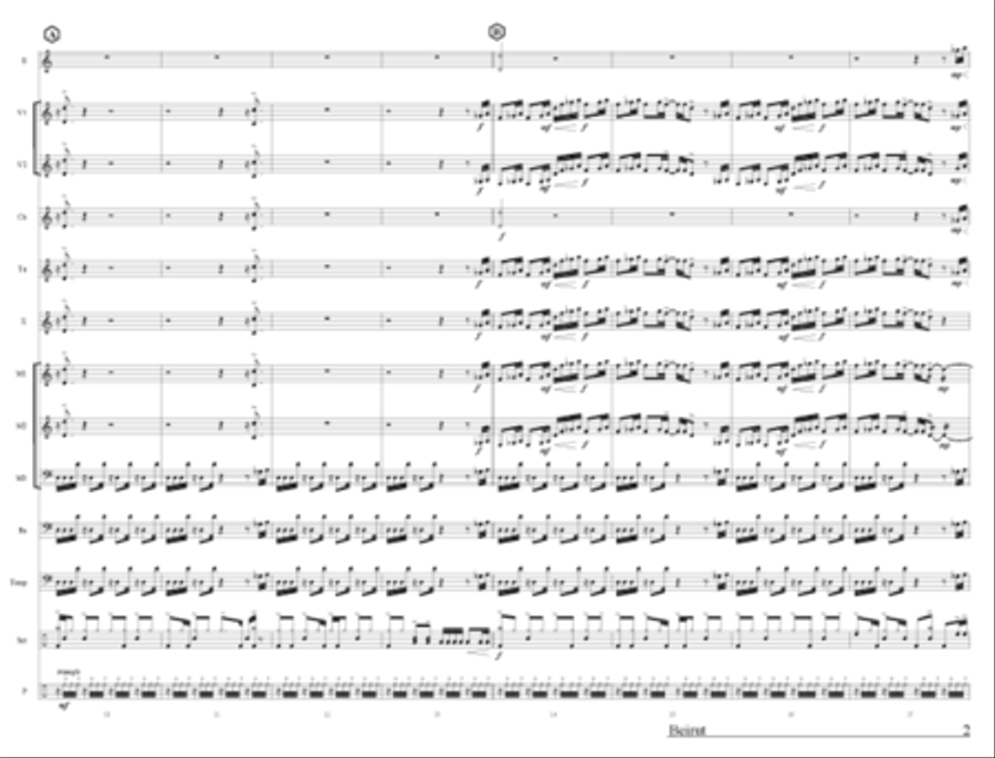 Beirut Percussion Ensemble scores gallery preview page 2