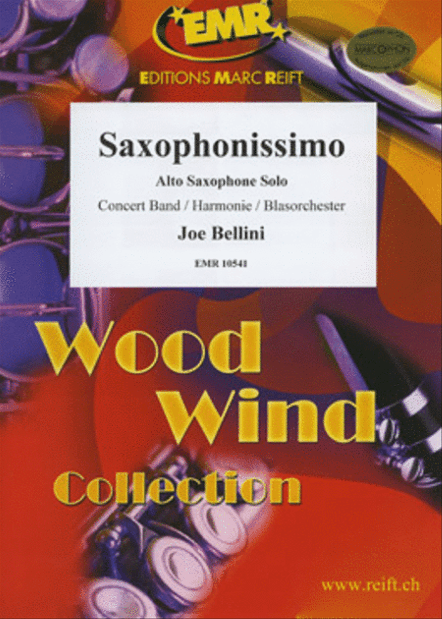 Saxophonissimo Concert Band scores gallery preview page 1