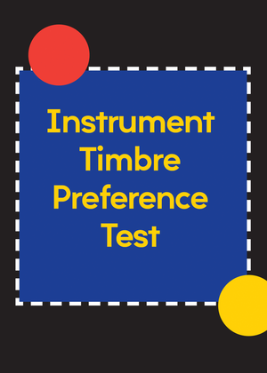 Instrument Timbre Preference Test - Kit