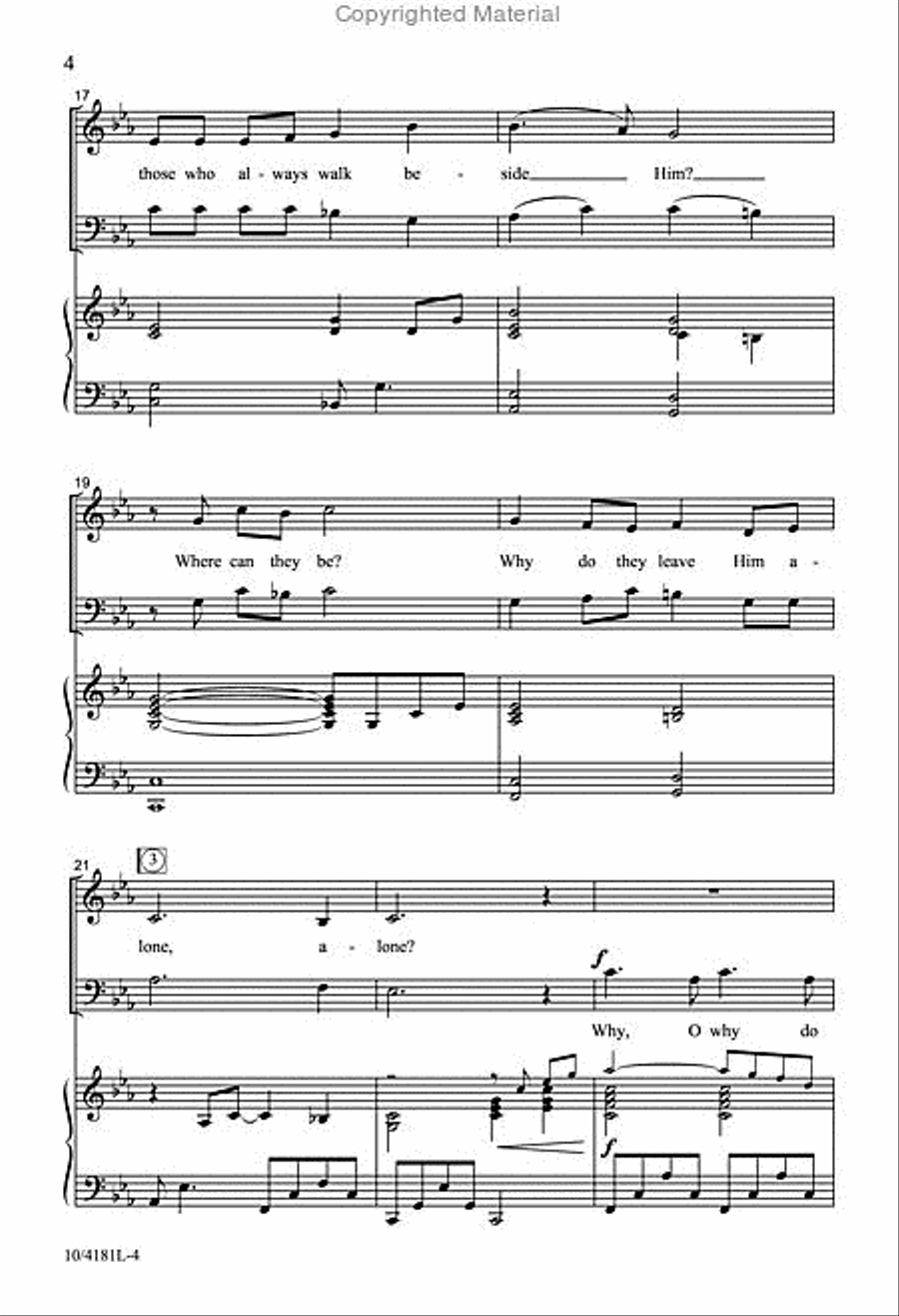 Who Is That Man? 2-Part scores gallery preview page 4