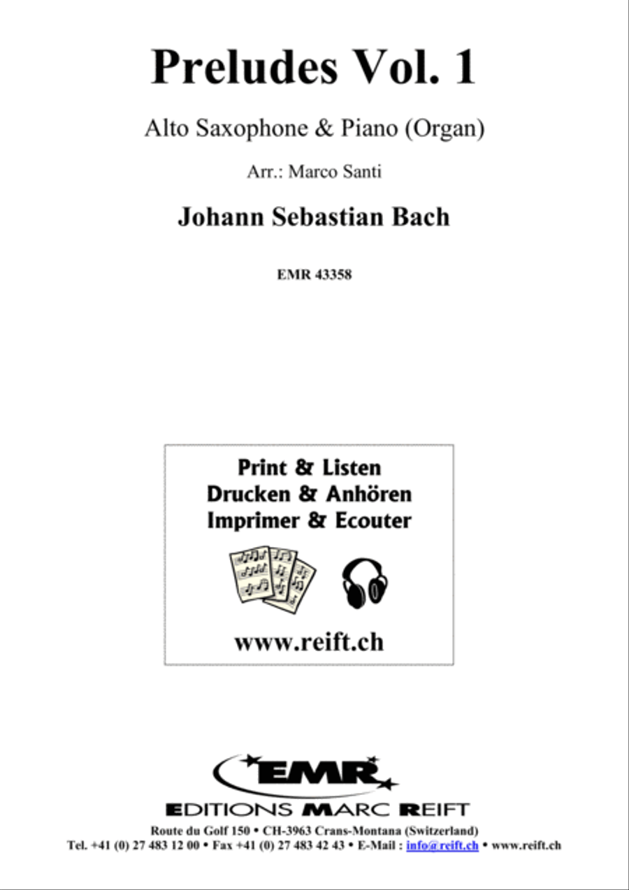 Preludes Vol. 1 Alto Saxophone scores gallery preview page 2