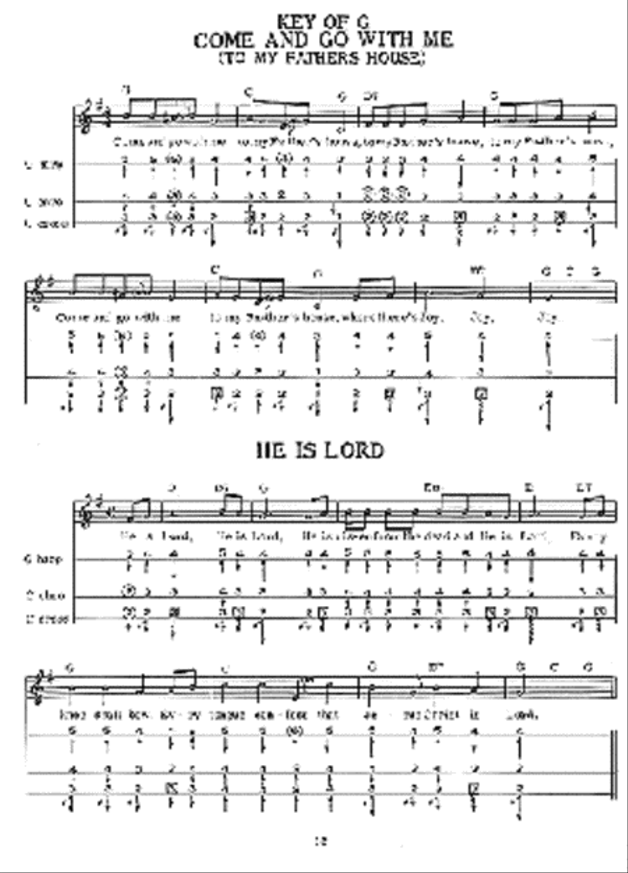 Hymns for Harmonica Harmonica scores gallery preview page 2