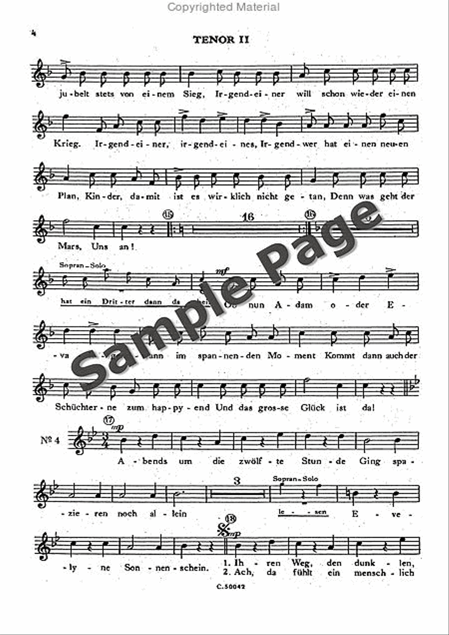 Strauss J Morgenblaetter Op279 (erdlen) TTBB scores gallery preview page 5