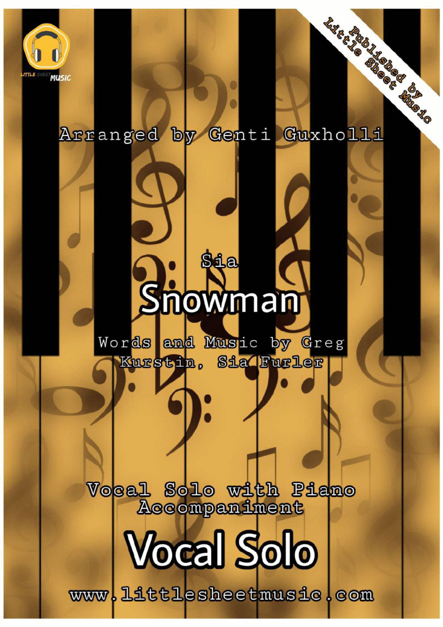 Snowman Voice scores gallery preview page 1
