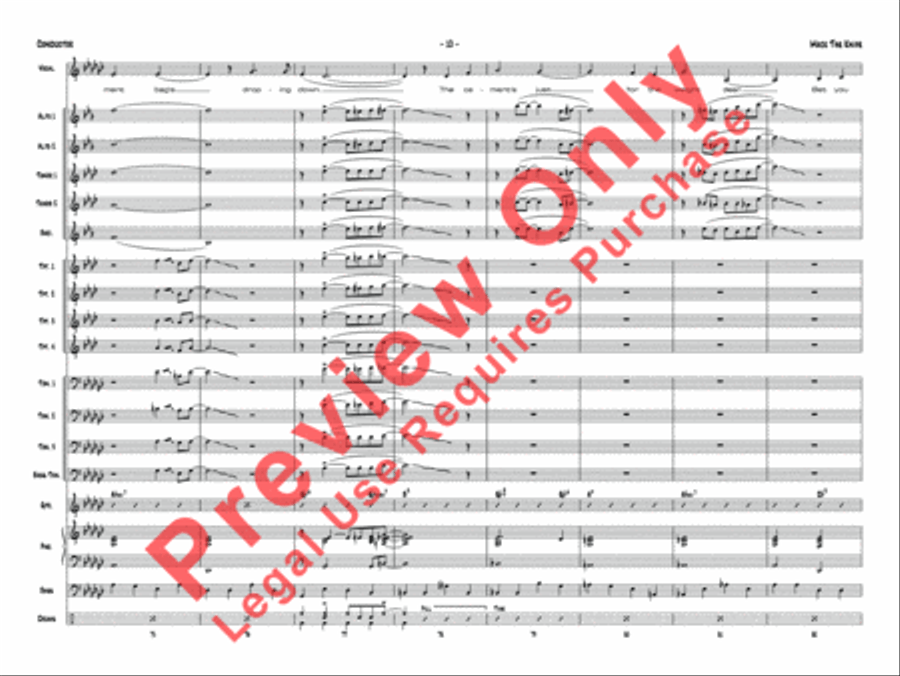Mack the Knife Jazz Ensemble scores gallery preview page 13