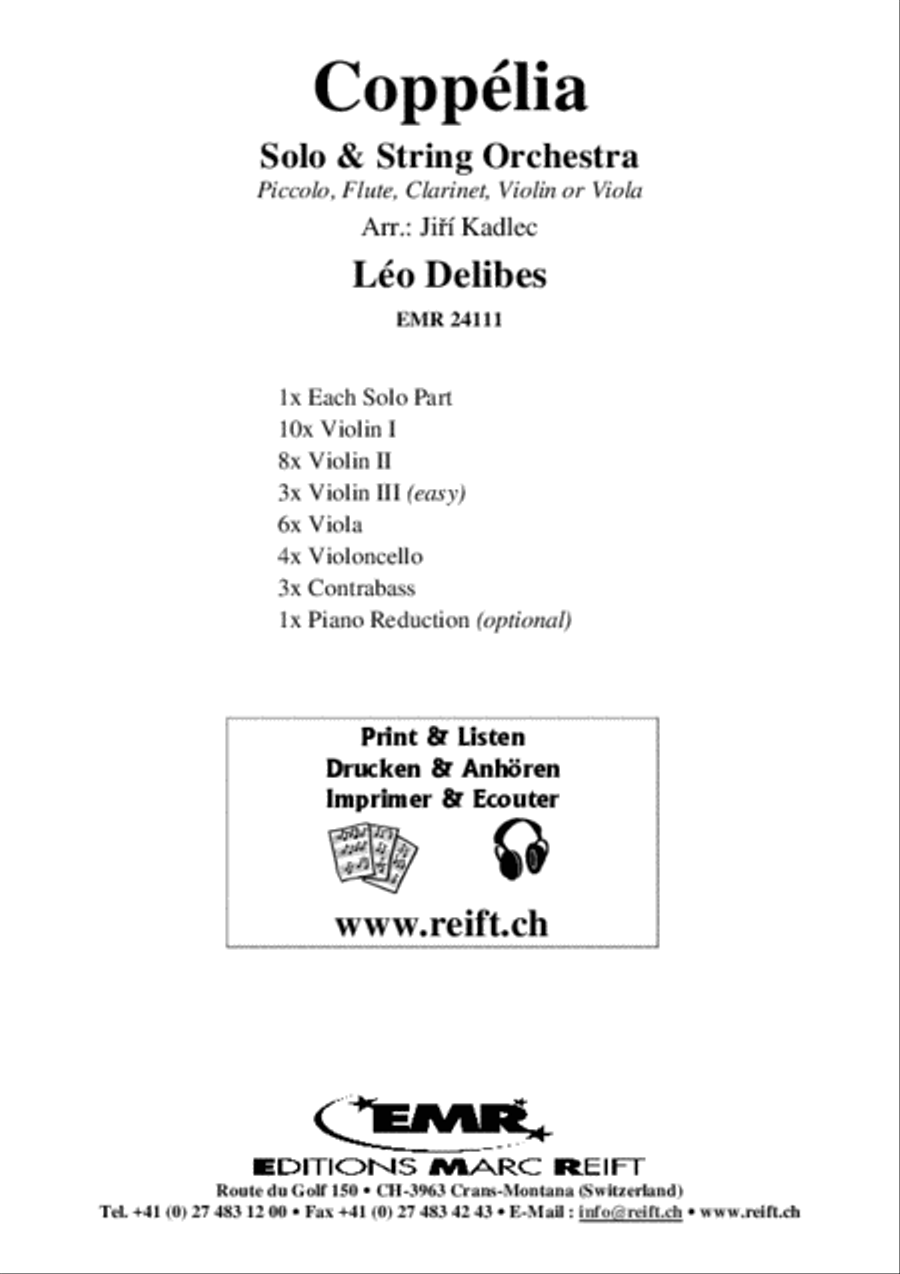 Coppelia Coppelia String Orchestra scores gallery preview page 2