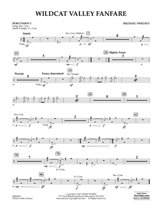 Wildcat Valley Fanfare - Percussion 2
