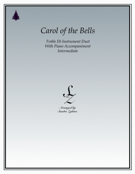 Carol of the Bells (treble Eb instrument duet) image number null