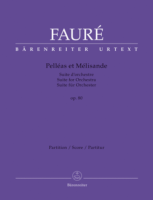 Book cover for Pelléas et Mélisande, op. 80 N 142b