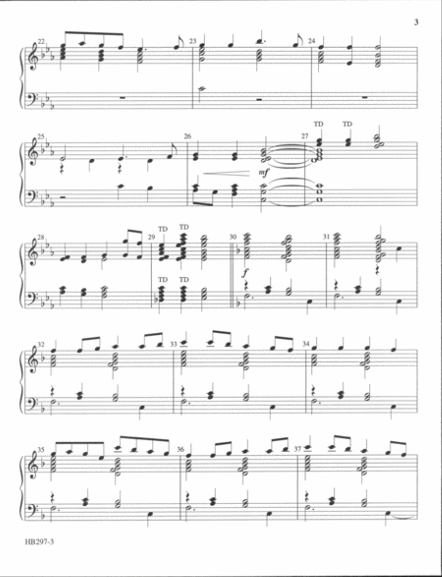Simple Gifts - Larson 3-Octaves scores gallery preview page 4