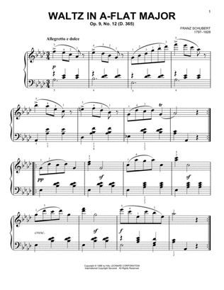 Waltz In A-Flat Major, Op. 9, No. 12