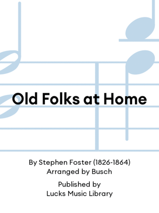 Book cover for Old Folks at Home
