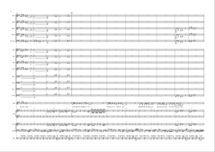 Dancing Queen Jazz Ensemble scores gallery preview page 2