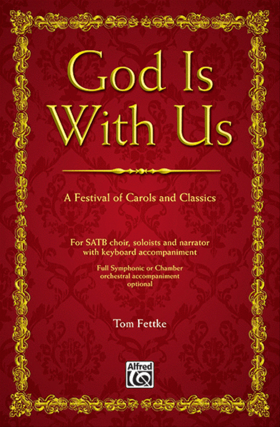 God Is with Us 4-Part scores gallery preview page 1