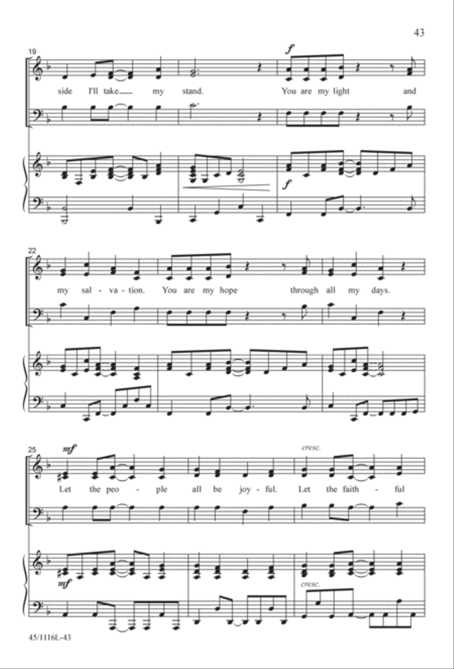 12 Anthems for about 12 Singers 3-Part scores gallery preview page 43