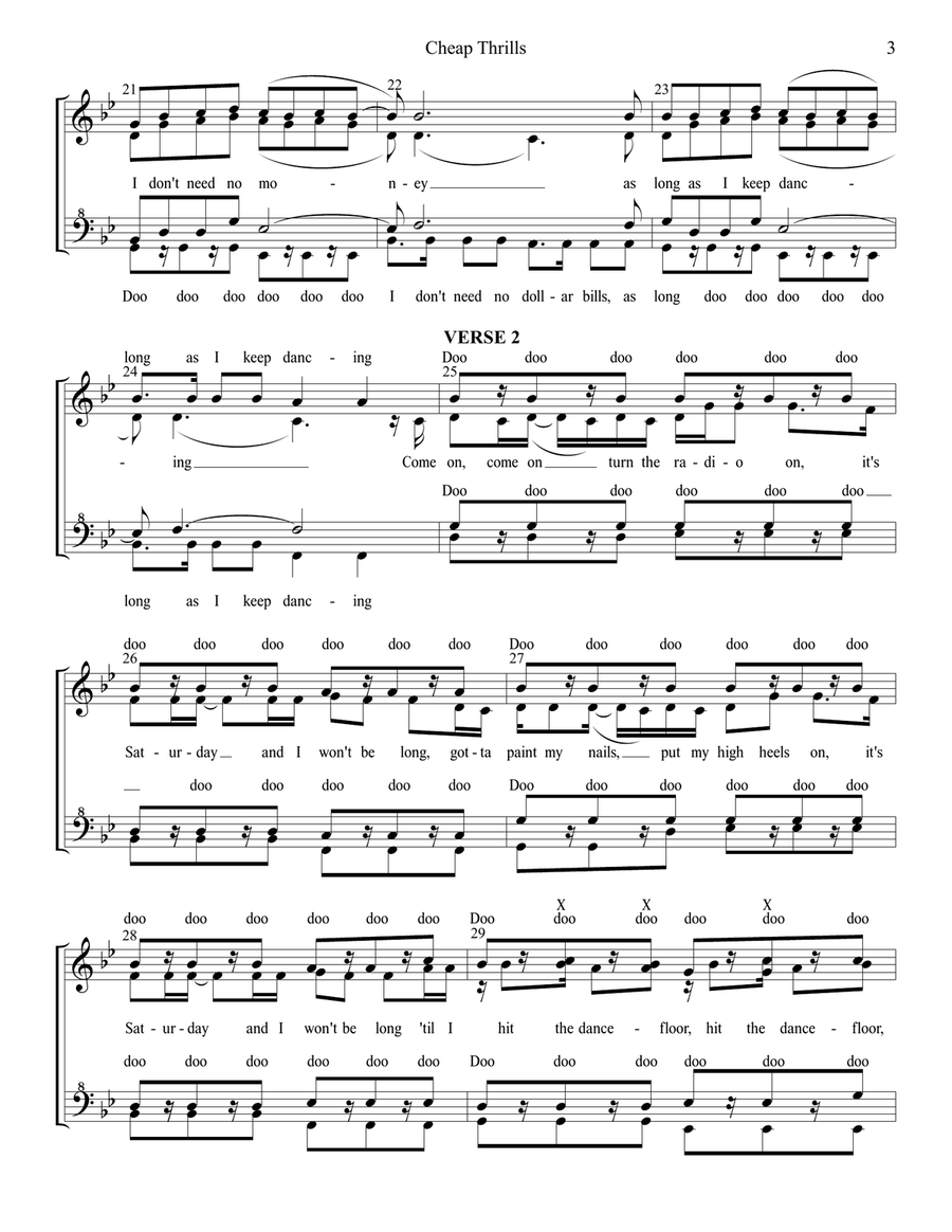 Cheap Thrills SSAA scores gallery preview page 3
