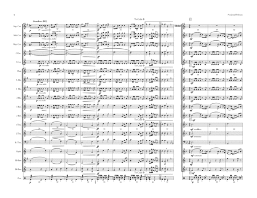 Presidential Polonaise - Brass Band Edition image number null