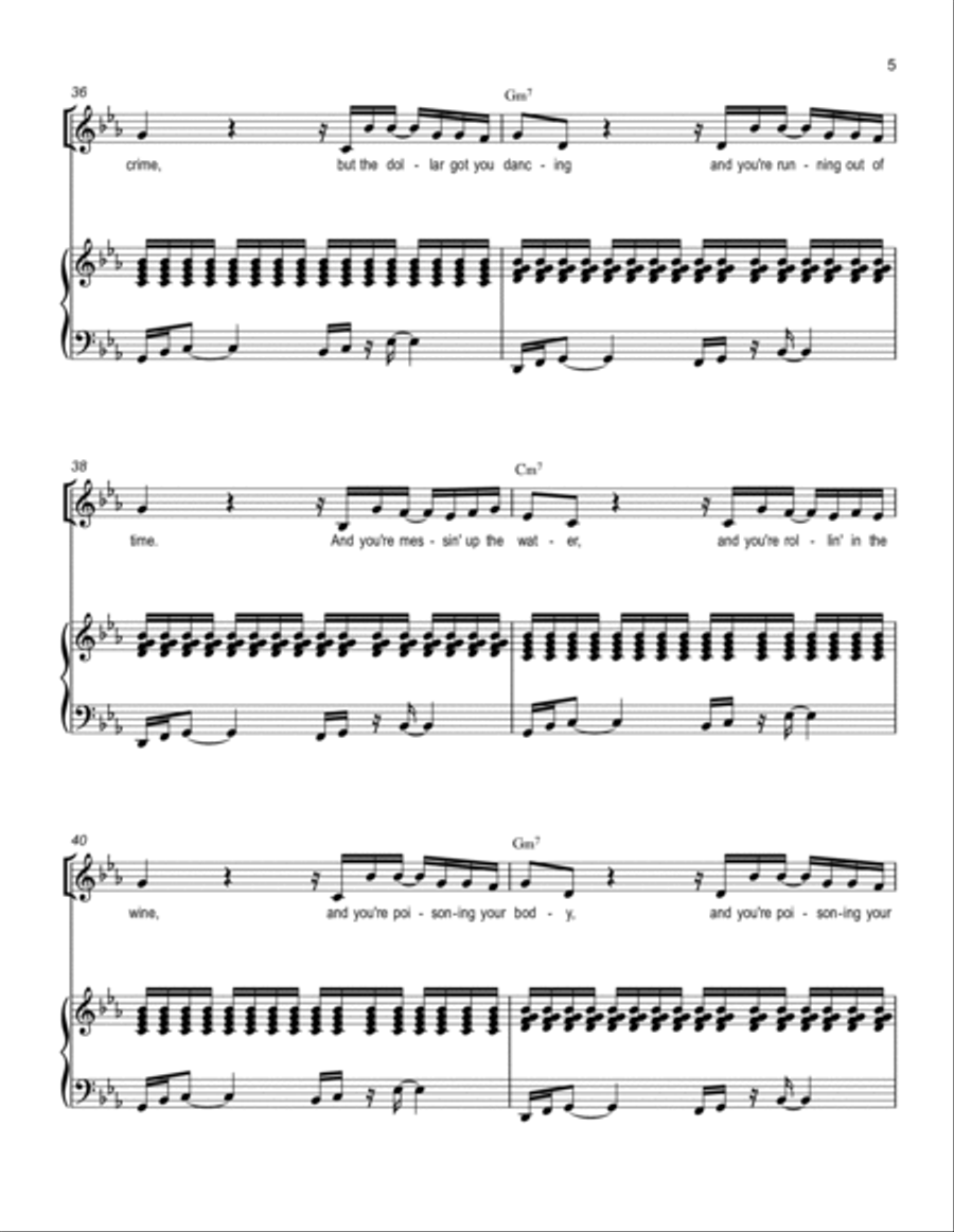 Child Of Vision Voice scores gallery preview page 5
