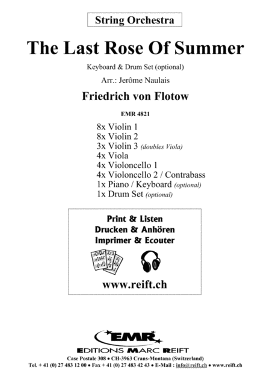 The Last Rose Of Summer String Orchestra scores gallery preview page 2