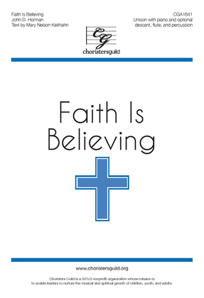Faith is Believing