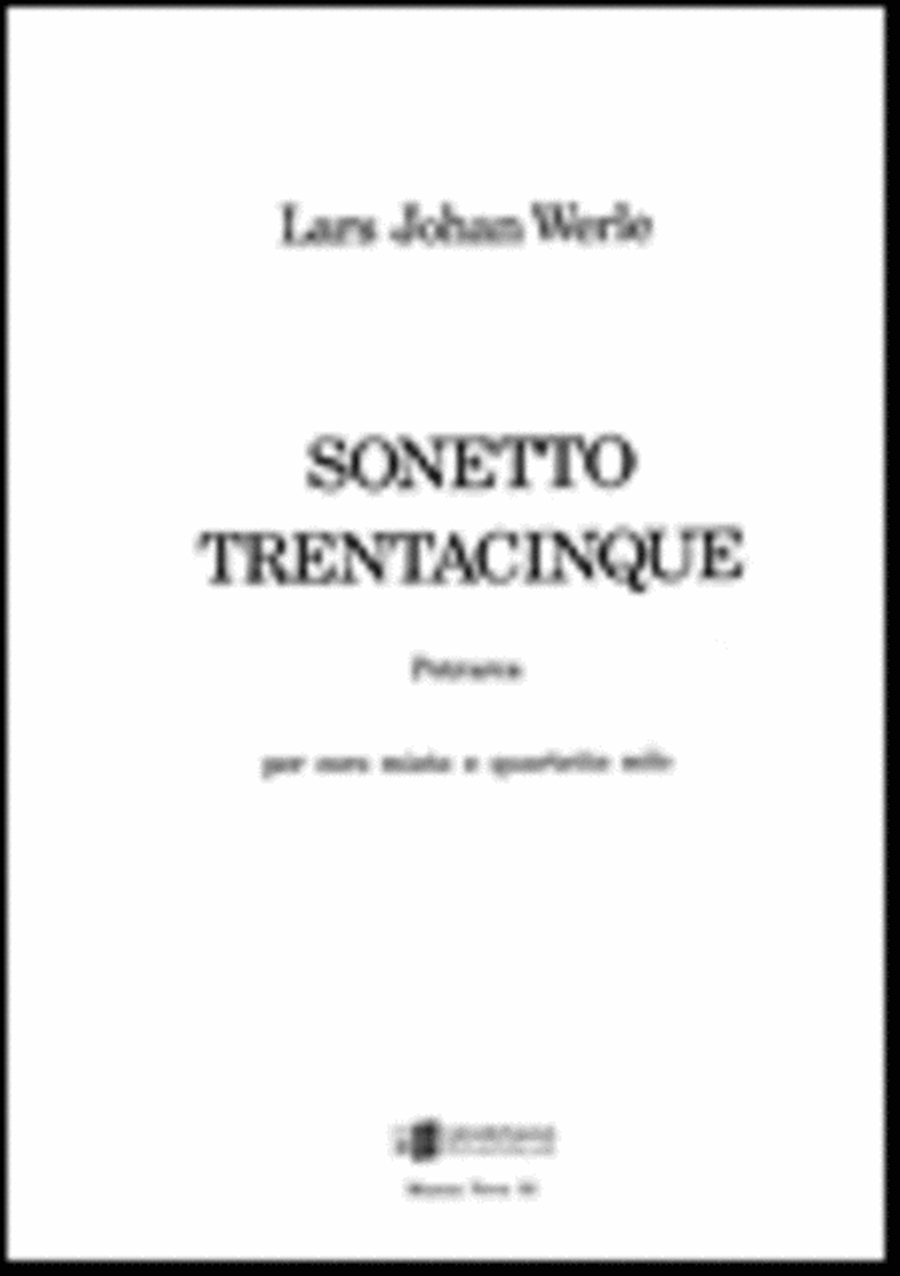 Sonetto trentacinque