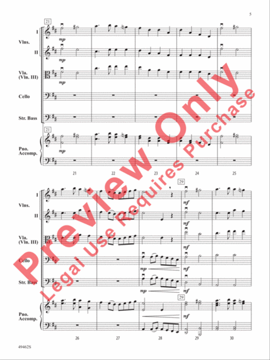 Percentage of Error Percentage of Error String Orchestra scores gallery preview page 6