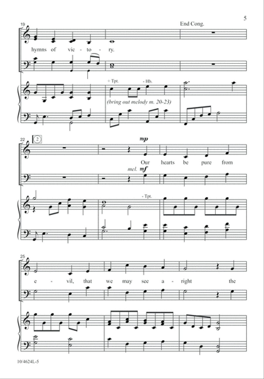 Crown the Resurrection Day 4-Part scores gallery preview page 5