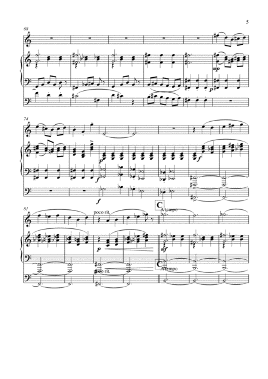 Waltz Small Ensemble scores gallery preview page 5