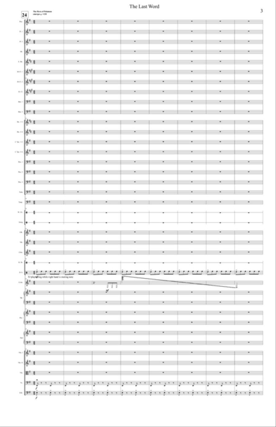 The Last Word The Last Word Small Ensemble scores gallery preview page 3