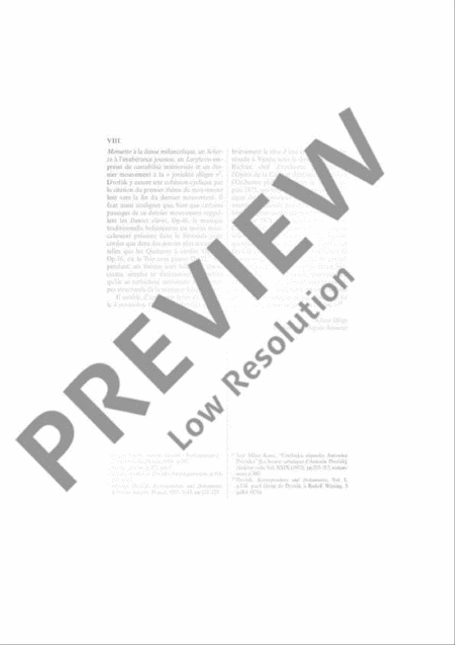 Serenade E major Serenade E major Miniature Score scores gallery preview page 9