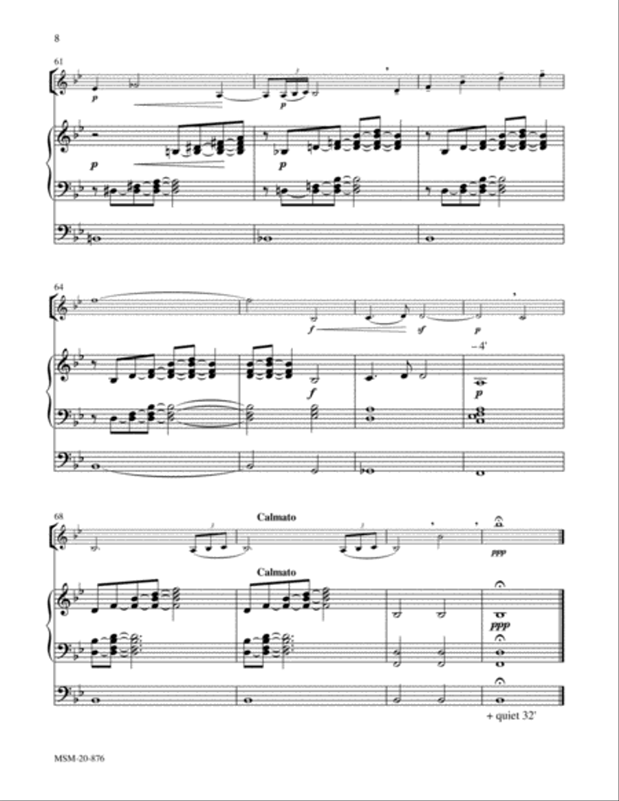 Meditation from Thaïs Clarinet scores gallery preview page 5